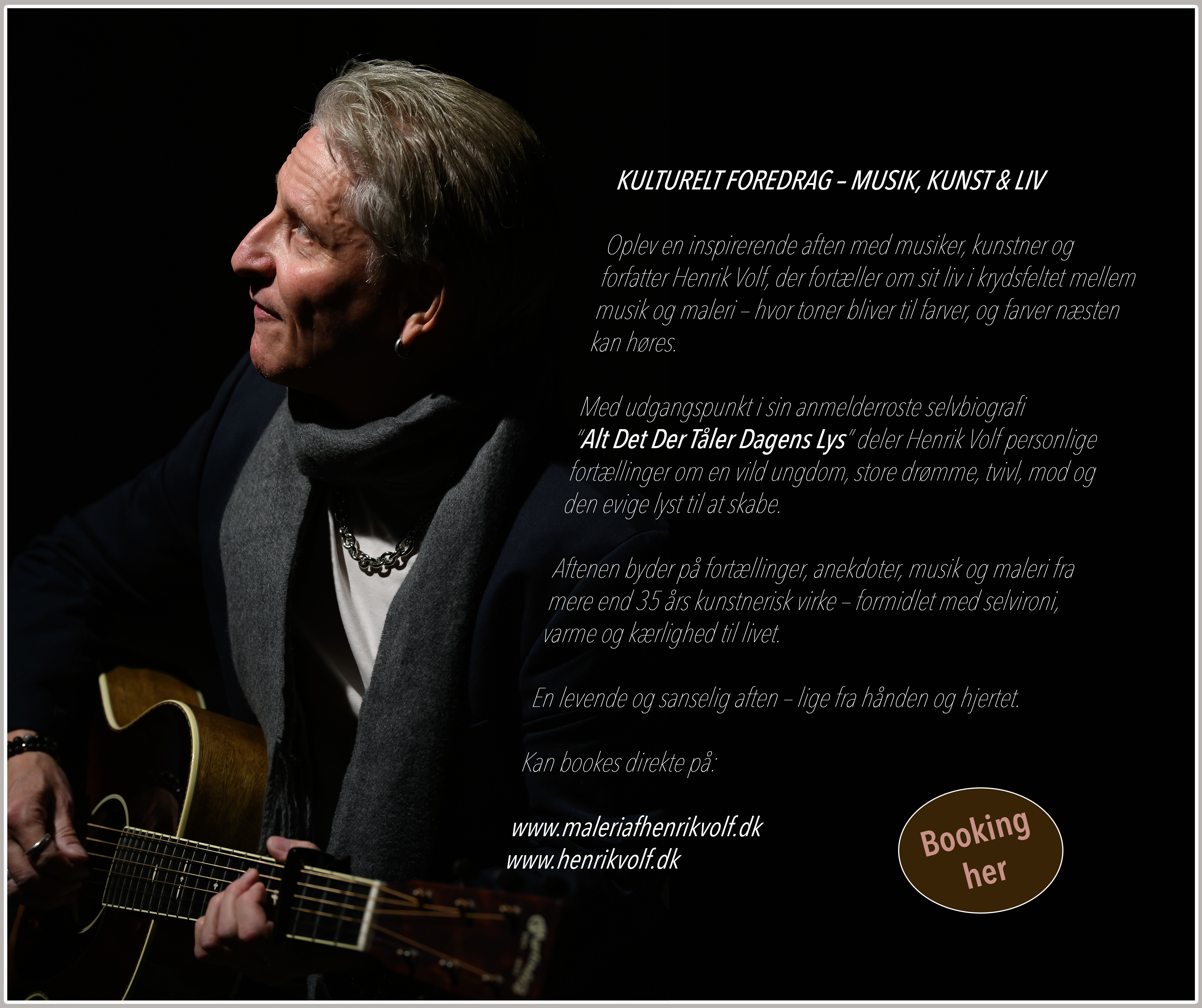 Henrik Volf Musik Maleri & Fortæller kopier